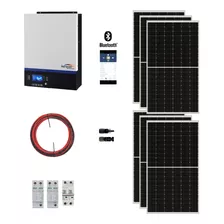 Kit Energia Solar Eco Sin Baterías 5kw 9,5kwh X Día Renogen