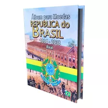 Moedas Do Real Álbum 1994 Á 2038 República Brasil