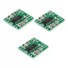 3x Amplificador Mini Digital 2x3w 5v Pam8403