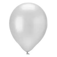 25 Unidades - Tamanho 9 - Balão Branco Pérola - Pic Pic