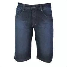 Bermuda Jeans Masculina Com Elastano