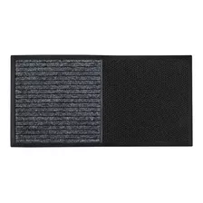 Tapete Sanitizante 78x40cm 2 Em 1 Preto Kapazi