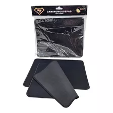 Mouse Pad Oficina S (25x20cm) Color Liso Costura Color Negro