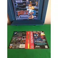 Sega Genesis Separation Anxiety Encarte Original