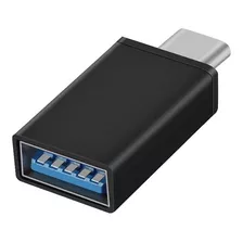 Adaptador Otg Usb 3.0 Hembra A Usb Tipo C Macho Ficha - Mg