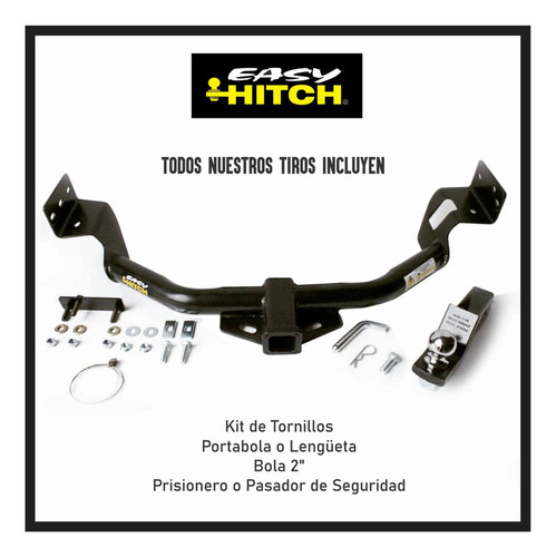 Tiro De Arrastre Easy Hitch Nissan Pathfinder 1998-2004 R50 Foto 2