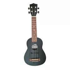 Ukelele/ukulele Soprano Veston Negro Con Funda Mochila
