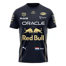 Camisa Camiseta Automotivo Formula 1 Corrida Max Verstappen