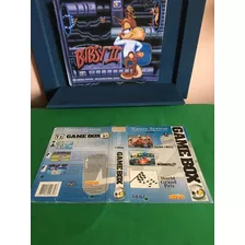Master System Game Box Super Cross Mônaco Gp Encarte Org