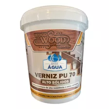 Verniz Pu 70 Wood Wood Base Água Maior Brilho E Resistência 