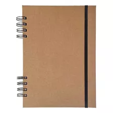 Cuaderno A5 New Álbum Tapa Dura 2mm Forrada, Hojas Rayadas.