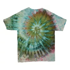 Playera Tie Dye Hippie 420 Mármol Diseños Unicos Urban Beach