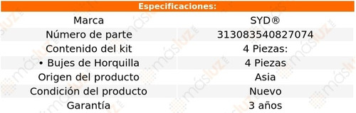 Pack Bujes Horquilla Pontiac G5 2007/2009 Syd Foto 2