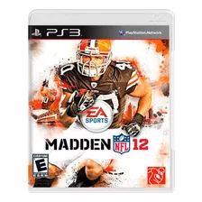 Madden Nfl 12 Standard Edition Ps3 Mídia Física Seminovo