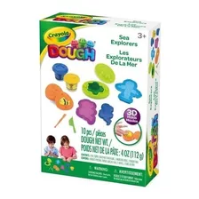 Crayola Dough Amigos En El Mar Masa Con Accesorios Kreker