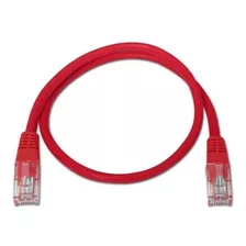 Cable Patch Utp Cat5 1 Mts. Red. Boleta/factura