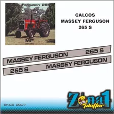 Calcos Massey Ferguson 265 S