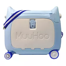 Maleta Cama Avion Auto Infantil Reforzada Muuhoo 3 Colores 