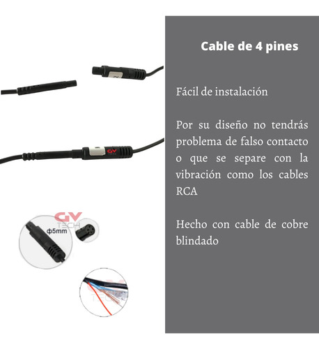 Cmara Reversa Tipo Oem Mazda Cx3 2015-2019 Plug\u0026play Visin 190 + Video Instalacin Foto 9