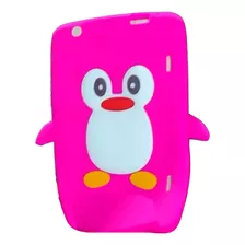 Capa De Tablet Infantil LG 3/ V500 Pinguim Emborrachado