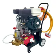 Hidrolavadora Gasolina 7hp Alta Vazão Com Mangueira Esguicho