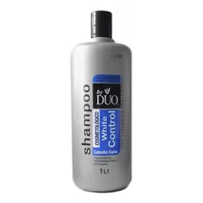 Shampoo Matizador Azul Dúo Litro Para Pelo Amarillos Y Canas