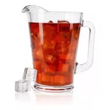 Jarra Para Cóctel Cervezas Pitcher 1600ml Vidrio Templado Color Transparente