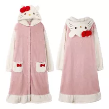 Bata Para Niñas Mujer Micropolar Sanrio Disney