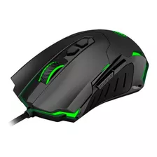 Mouse Gamer Para Juegos Warrant Officer T-tgm203 Negro