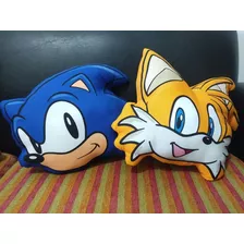 Almohadones Sonic 2 Sonic The Hedgehog Tails Película 2022 