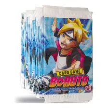 Kit Com 200 Cards Boruto / 50 Pacotinhos Com 4 Cartinhas