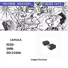 Diodo Es3d Do-214aa Ultra Fast Recovery