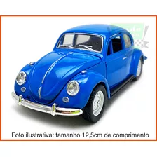 Fusca Sedan Original Azul Sunnyside Fora De Catálogo Esc1/32