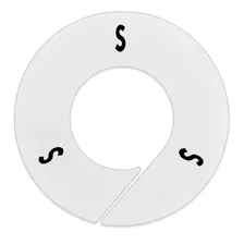 Divisores Redondos Para Tallas - S - 2/paq De 10