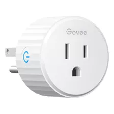 Enchufe Govee, Temporizador, Bluetooh, Alexa, 120 V, Blanco