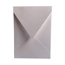 100 Envelopes Opalina Telado 240g 15x21 Bico Vertical