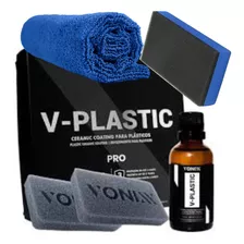 Vitrificador Revestimento Plastico V-plastic 50ml Pro Vonixx