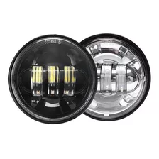 Farol De Led 4,5 4 1/2 Polegadas Harley Davidson Original Cree Neblina Milha Touring Road King Ultra Street Glide