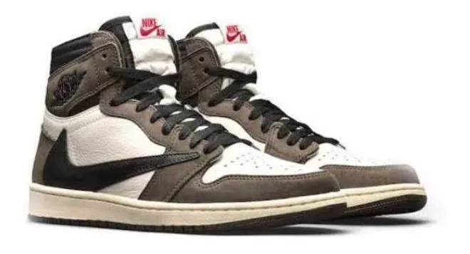 Zapatos Air Jordan 1 X Travis Dark Mocha Importados