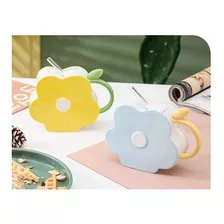 Taza Vaso 400 Ml + Tapa + Cuchara De Oso - Ilahui