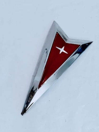 Emblema  Pontiac Frontal 12 5 Cm Curvo Foto 2
