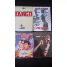 4 Dvd's U.s.a. Lacrados: Fargo+the War At Home+hero+the Body