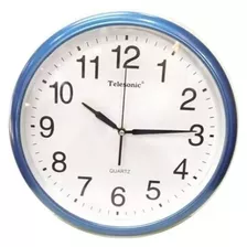 Reloj De Cuarzo Telesonic De 10 P / Pared - Electroimporta