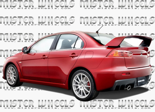 Alern / Spoiler De Cajuela Mitsubishi Lancer Evo X 2008- R Foto 3