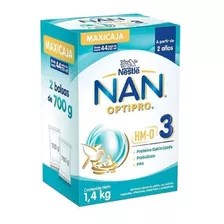 Fórmula Infantil Nan® 3 Optipro Multipack 2x700g