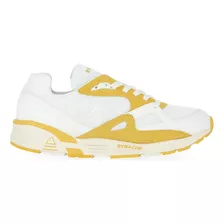 Zapatillas Le Coq Sportif R850 En Blanco Y Dorado | Moov