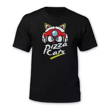 Polera Gustore De Pizza Cats