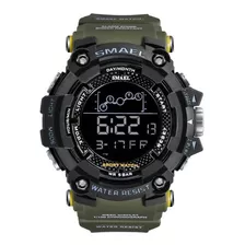 Reloj Sumergible Smael 1802 Military Shock Original