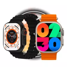 Relógio Smartwatch W69 Ultra Series 9 Android Ios Amoled Nfc