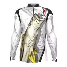 Camisa Pesca Dry Fit Com Proteção Solar Blusa Camiseta